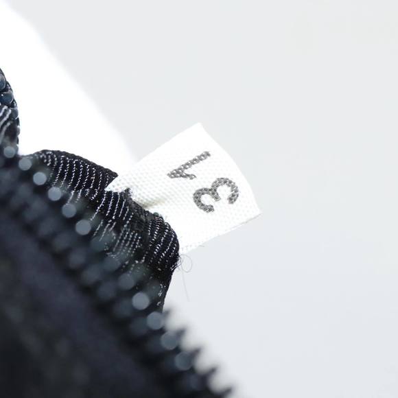 PRADA Hand Bag Nylon Black Silver Auth 97691 - Picture 12 of 16